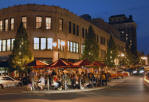 Nightlife at Asheville' Grove Arcade