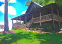4 bedroom mountain cabin rental with view