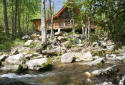 vacation by the stream on 83 acres