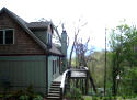Banner Elk rental with mountain views in quiet setting