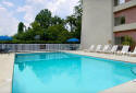 CHerokee's Baymont Inn offers seasonal outdoor pool