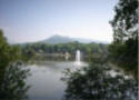 Thsi Black Mountain Inn offers a beautiful view of Lake Tomahawk