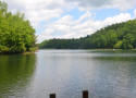 lakefront vacation rental in the mountains near Brevard NC