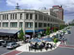The Hisotirc Grove Arcade is one of the most remarkable building in downtown Ahseville