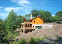 Family sized mountain lodge in Rumbling Bald community