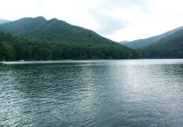 Lake Nantahala offers pristine waters, fishing and recreational opportunities
