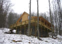 Wolf Laurel Cabin rental near the ski slopes