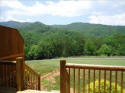 great view of the golf course and mountains