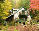 enjoy the rushing stream at this vacation rental near Brevard